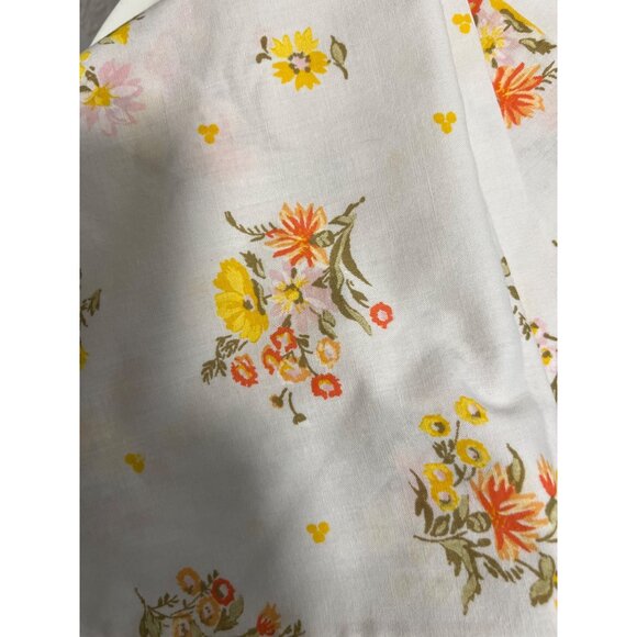 Vintage Floral Print Cotton standard pillow cases - Picture 3 of 3